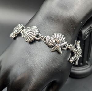 925 Sterling Silver Ocean Life Bracelet